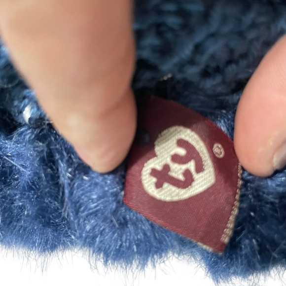 Ty Attic Treasures Orion Blue Bear – Vintage 1993 – With Tags Collectible Plush - Picture 10 of 14